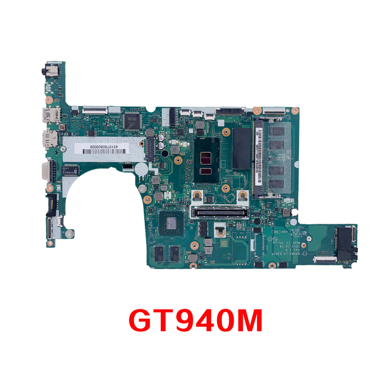KEFU-placa base N15C5 LA-D301P para portátil ACER Travelmate P648, TMP648, TMP648-M, i3, i5, i7, 4GB de RAM, UMA/GT940M
