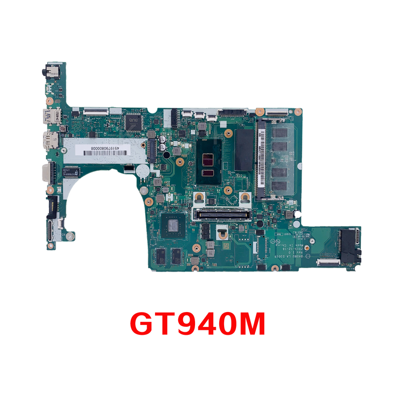 KEFU N15C5 LA-D301P Notebook Mainboard UNTUK ACER Travelmate P648 TMP648 TMP648-M Motherboard Laptop I3 I5 I7 4GB/RAM UMA/GT940M