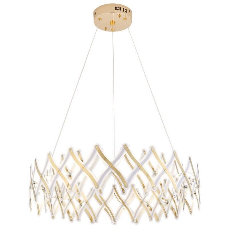 Lámpara de araña nórdica para sala de estar, luz postmoderna de lujo, minimalista, creativa, artística, para comedor