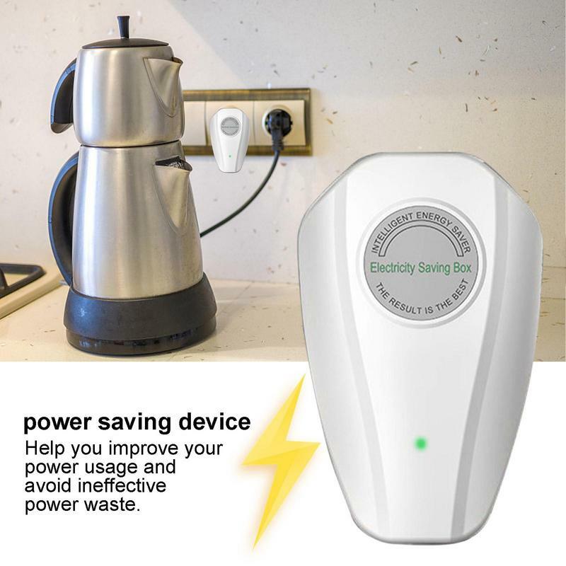 Dispositivo de ahorro de electricidad inteligente, caja de ahorro de electricidad para el hogar, fácil de usar