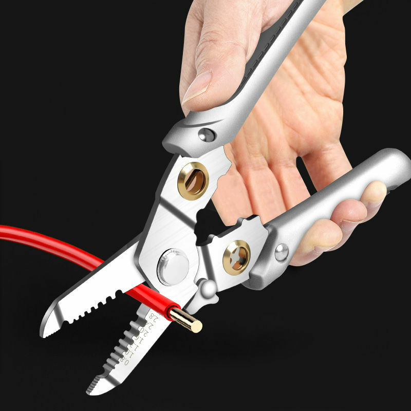 Szczypce do zdejmowania izolacji narzędzie wielofunkcyjne ire Stripper przewód elektryczny Stripper Cutter wielofunkcyjny szczypce do narzędzi do naprawy drutu