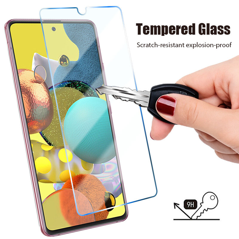 4in1 Protective Glass For Samsung A52 A12 A51 A32 A72 A71 A21S Screen Protector For Samsung A50 A70 A10 A40 M51 M21 M31 Glass