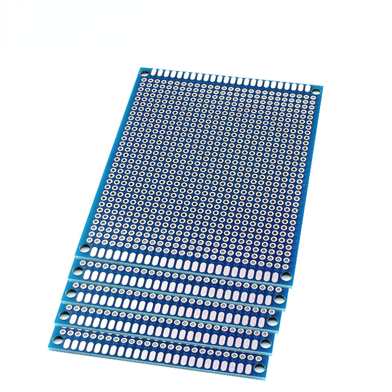 Carte électronique universelle PCB pour Arduino, prototype expérimental de 7x9cm à double face, pour plaque de cuivre, 5 pièces par lot