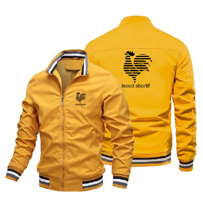 Manteau de moto personnalisé pour hommes, imprimé, à la mode, printemps et automne, 2022
