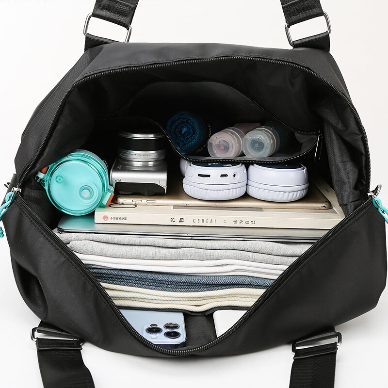 YILIAN-bolsa de viaje portátil de gran capacidad para mujer, bolso cruzado, mochila deportiva y de fitness