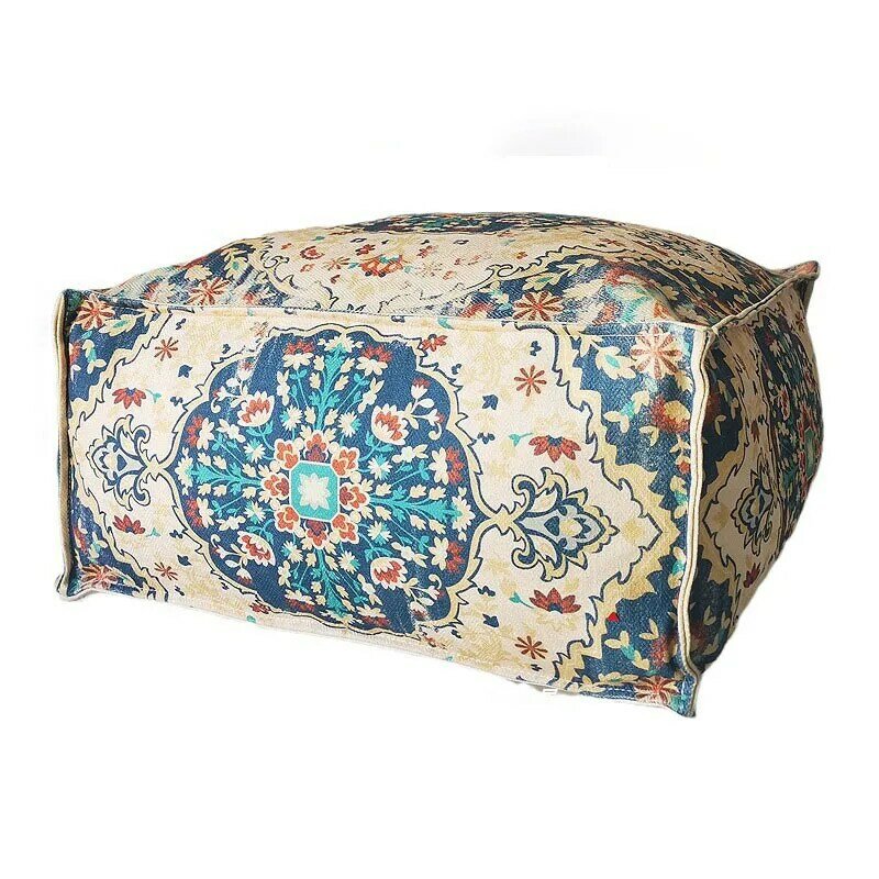 Квадратная подушка из ткани, скандинавский диван, стул для дома, гостиной, прохладный мешок с наполнителем, удобный прочный мешок