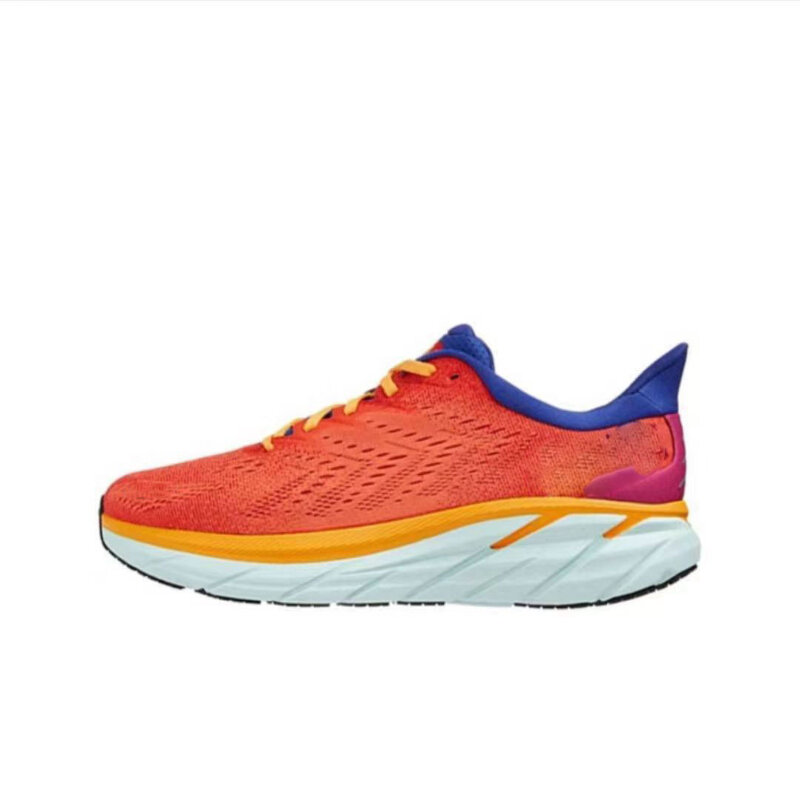 Clifton8 scarpa da corsa da maratona da donna con ammortizzatore sportivo in rete, Sneakers da esterno da uomo resistenti, traspiranti e antiscivolo