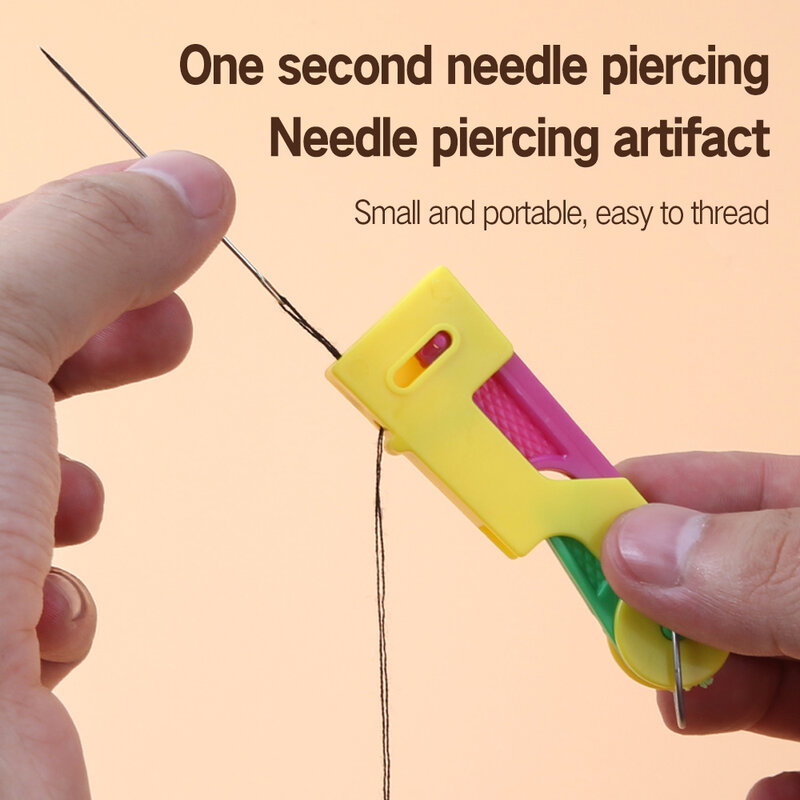 1pc alta qualidade agulha de costura automática threader simples ferramentas manuais ferramentas de rosca de agulha plástico lidar com acessórios de costura