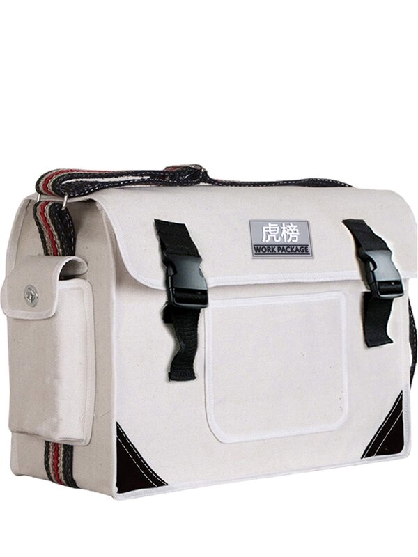 Портативная сумка для инструментов, Плотницкий водонепроницаемый органайзер для гаечных ключей на плечо, большая сумка для инструментов, с...