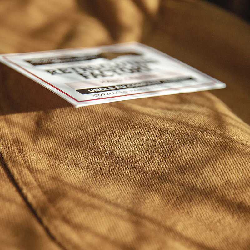 Мужская винтажная охотничья куртка Amekaji, однобортная Повседневная хлопковая куртка с несколькими карманами, 2023
