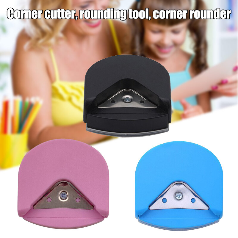 Portable Corner Cutter Multipurpose Paper Corner Punch Rounder for Paper Craft Card Making Scrapbook Home School Office Use