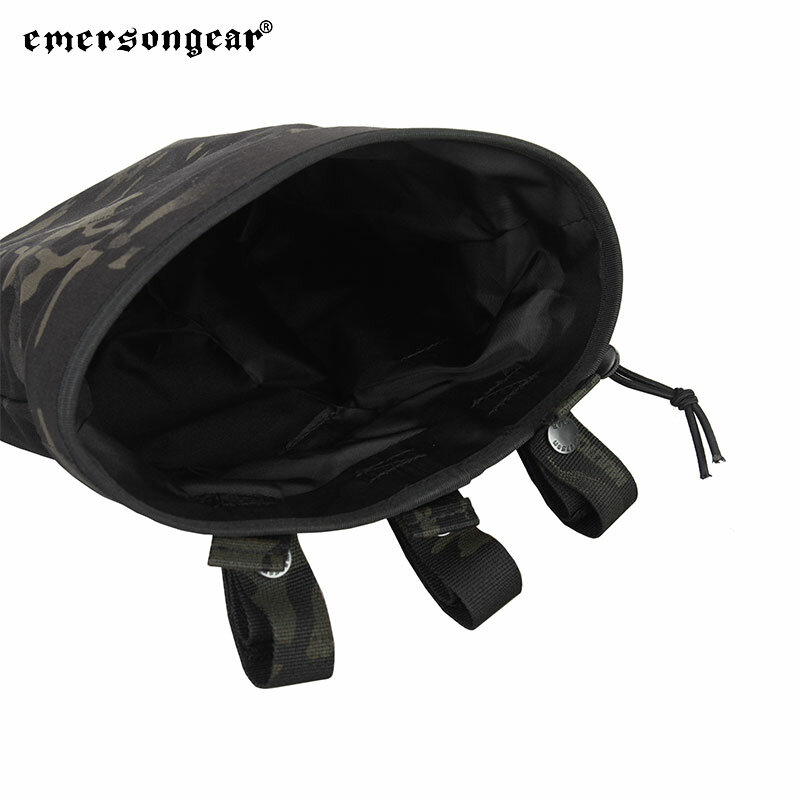 Emersongear тактическая сумка CQC, складная сумка на грудь, универсальный органайзер MOLLE, охотничий EDC ремень, карманный, спортивный, уличный, боевой, нейлоновый