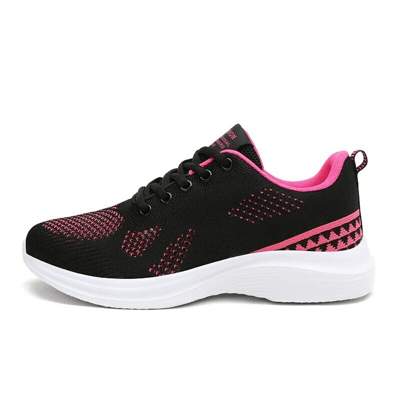 New Running Shoes Women's Shoes Breathable Sneakers Brand Light Casual Sports Shoes 2022 Outdoor Light Lace Fitness Shoes FUS001