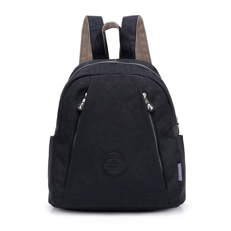 Bolsa de viaje ligera a la moda, mochila de gran capacidad para mujer, Simple y versátil, mochila escolar pequeña