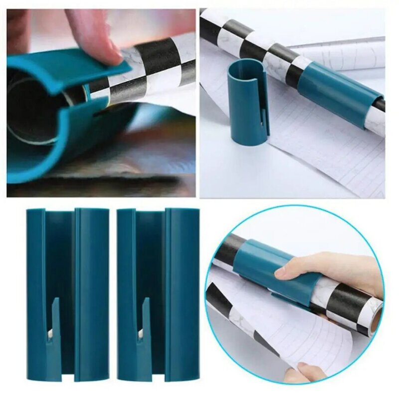 Sliding Gift Wrapping Paper DIY Cutter Packaging Paper Roll Cutter Cuts The Prefect Line Every Single Time Paper Cutting Tools