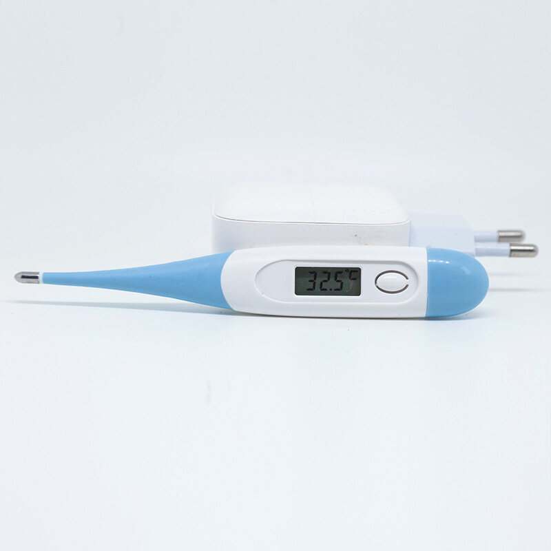 Termometer Akurat Portabel Tampilan Layar Lcd Digital Elektronik Termometer Celsius Bayi Termometer Digital Anak Dewasa