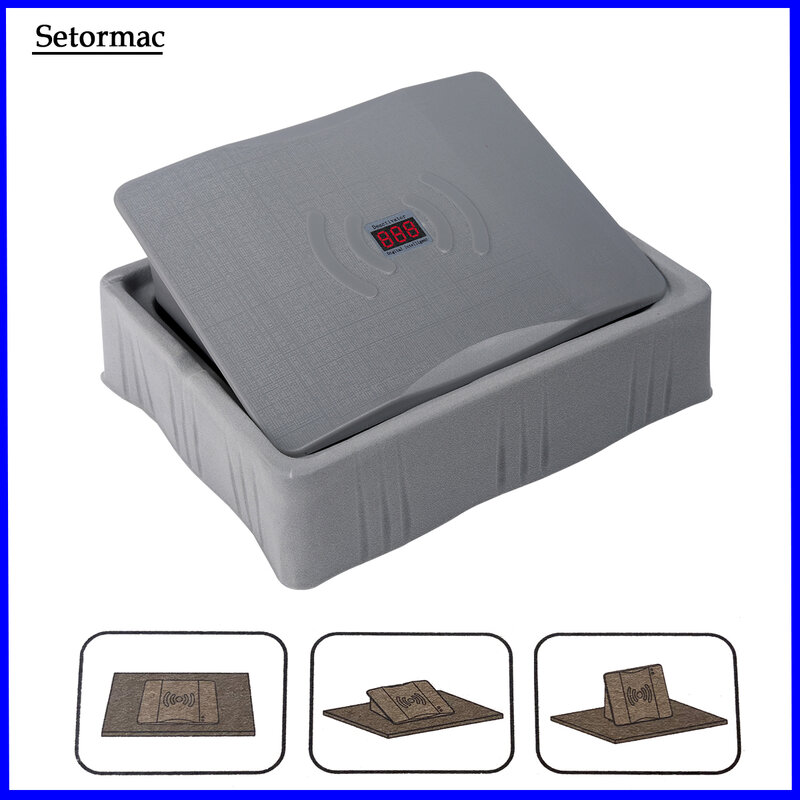 Деактиватор этикеток безопасности для 58 кГц EAS систем звуковая и светильник вая метка/тестер детектора этикеток с ЖК-дисплеем