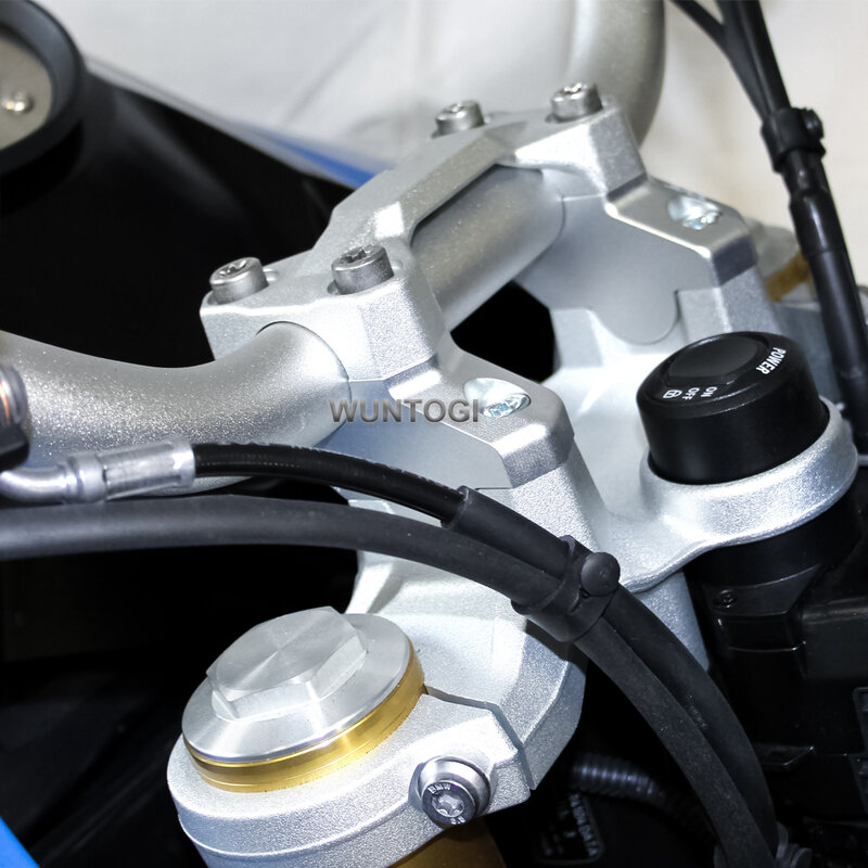 Motocykl 28mm podnośnik kierownicy s mocowanie na kierownicę uchwyt zacisk podnośnik kierownicy podnośnik F900XR dla BMW F850 GS Adv F900R F900 XR