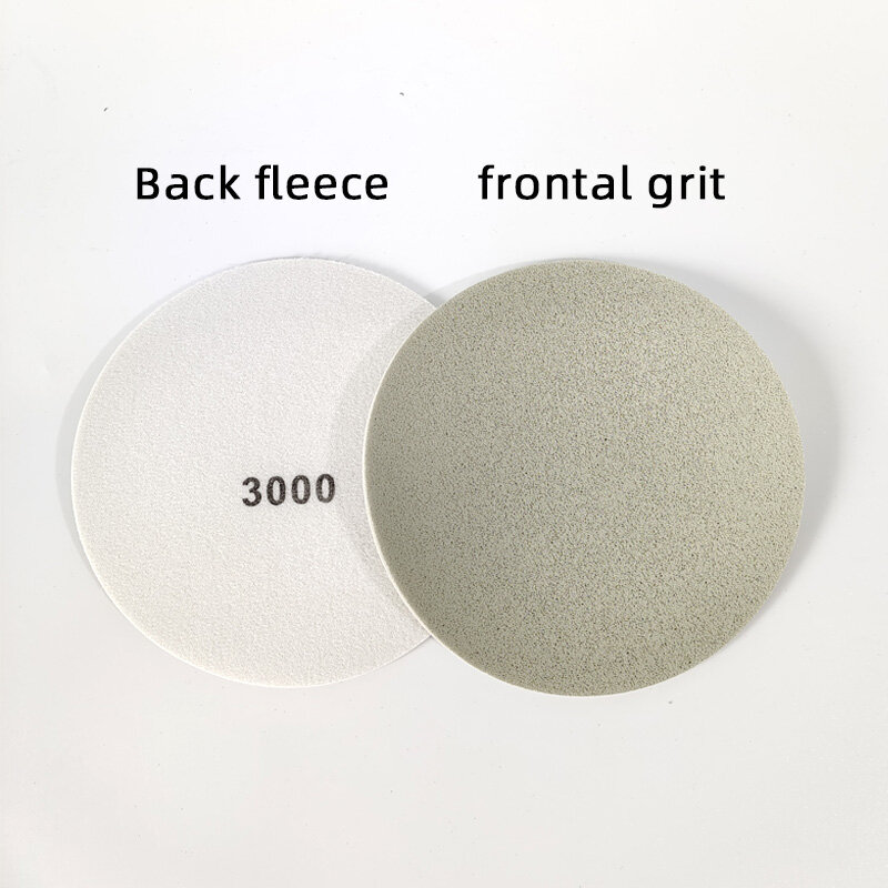 Grinding Discs 6 Inch Sandpaper 3000 Grit Automotive Sanding Abrasive Disc 150mm For Manual Sander Flocked Self-adhesive Back
