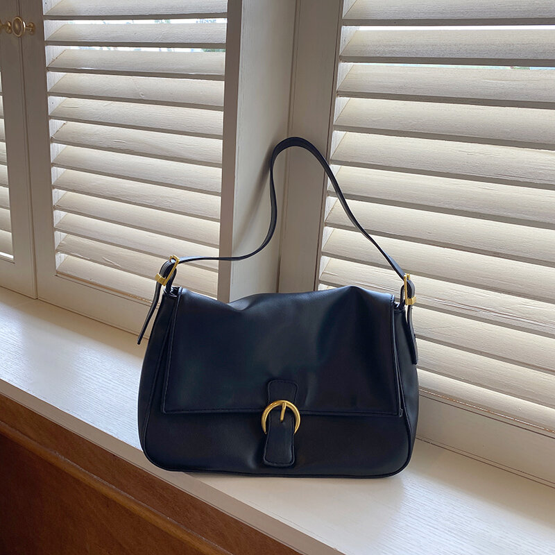 New High Capacity Casual Crossbody Bags For Women Fashion Simple Shoulder Bag Ladies Designer Handbags PU Leather Messenger Bags