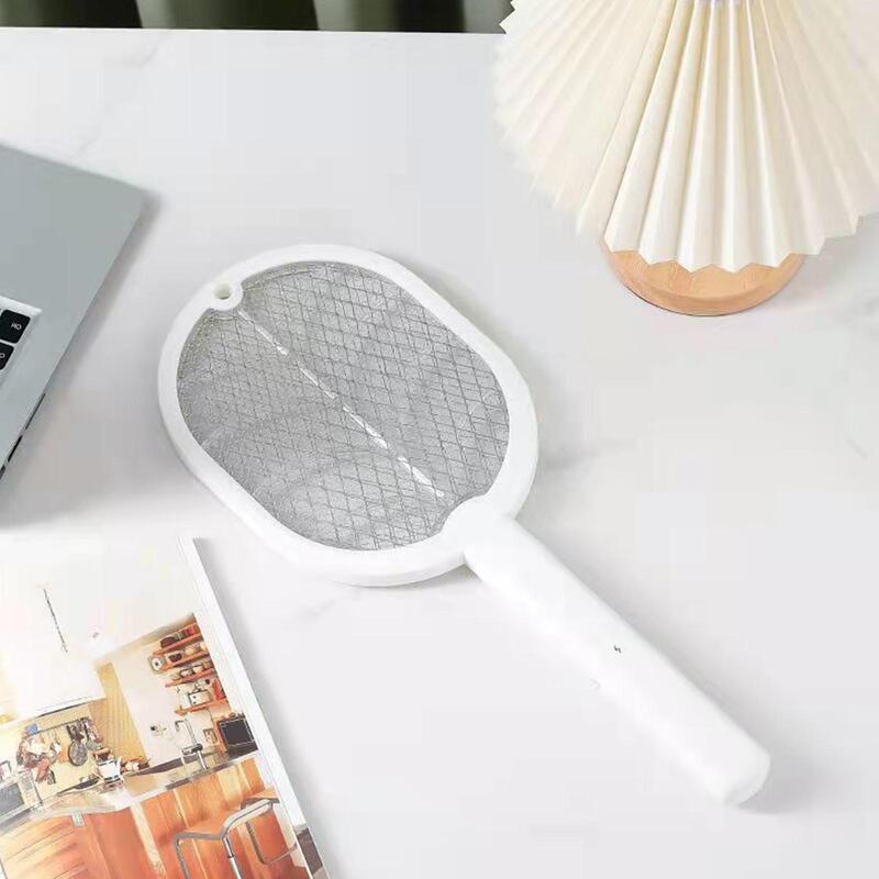 3500V Electric Mosquito Racket Swatter Zapper USB Rechargeable Fly Insect Kill Zapper Swatter Trap Bug Summer Killer O5D6