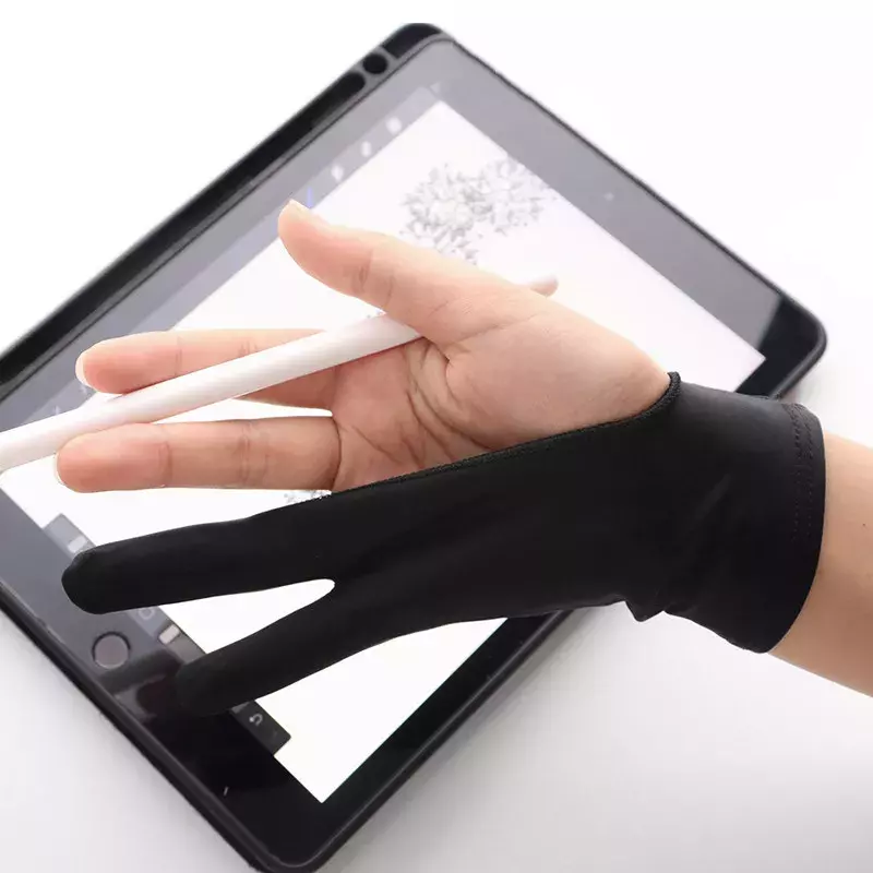 Tablet Drawing Glove Artist Glove for iPad Pro Pencil / Graphic Tablet/ Pen Display Capacitive Touchscreen Stylus Pen Random