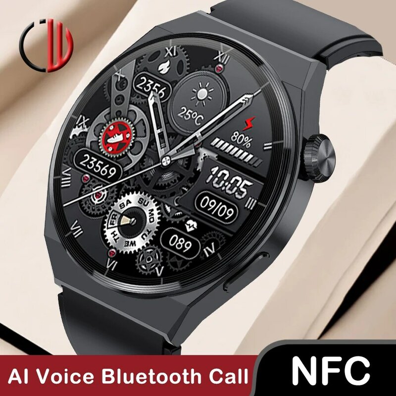 CZJW JW3 Fitness Tracker Smart Watch Men 2022 New 390*390 Smartwatch Android IOS Waterproof Full Touch Heart Rate Blood Pressure