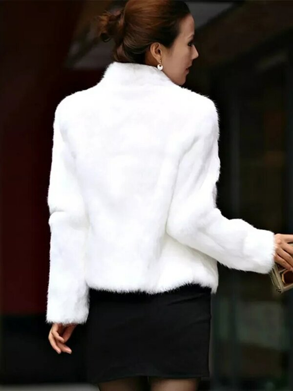 Faux Fur Coat Fluffy Plush Coats New Autumn And Winter Ladies Long Sleeve Special Woman Clothing 2020 Overcoat Female
