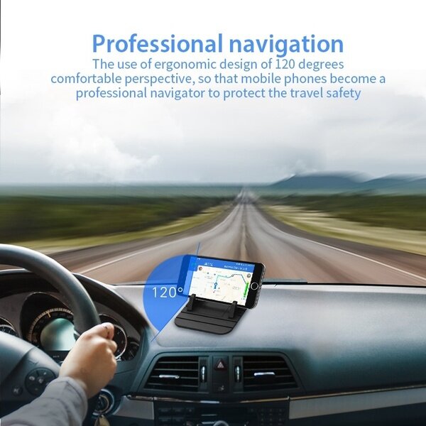 Antypoślizgowy uchwyt samochodowy silikonowy mata Pad Dashboard stojak do montażu na telefon GPS uchwyt do iPhone Samsung Xiaomi Huawei uniwersalny