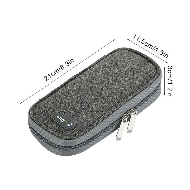 2Pcs/Set Insulin Cooling Bag With Gel Diabetic Pocket Medicla Cooler Pill Protector Oxford Thermal Insulated Travel Case