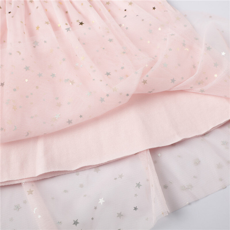 Vêtements d'été pour filles, robes de princesse à manches courtes pour enfants de 3 à 8 ans, nouvelle collection 2022