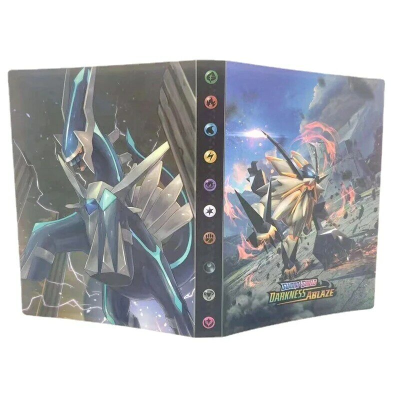 TAKARA TOMY-álbum de cartas de Pokémon, carpeta de colección con soporte VMAX GX EX, regalo de juguete para niños, 2022, 240