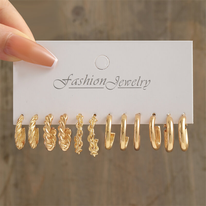 17km coração pérola balançar brincos conjunto metal ouro cor borboleta bloqueios brincos para mulheres concha na moda jóias hoop brincos 2022
