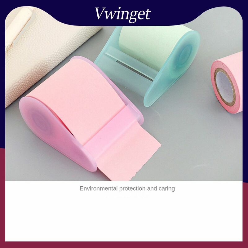 Paper Tearable Student Message Paper High Quality Paper Non Astringent And Opaque Tape Bracket Self Determined Length A Reel