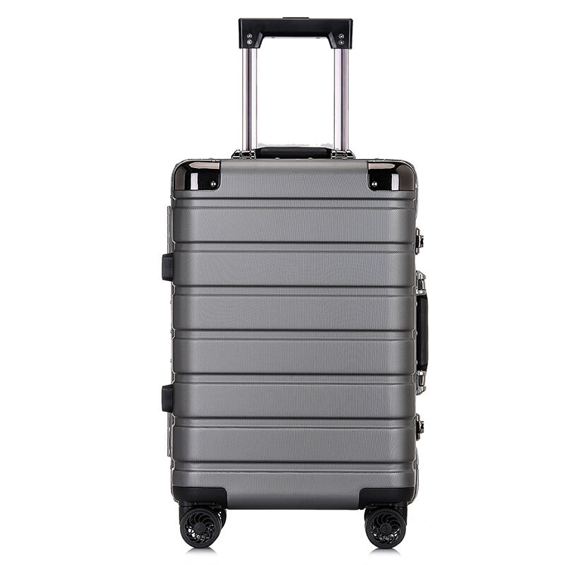 20''24'' inch Aluminium Frame Luggage Hardside Rolling Trolley Luggage Suitcase 20 Cabin Carry on Luggage 24 Checked Luggage