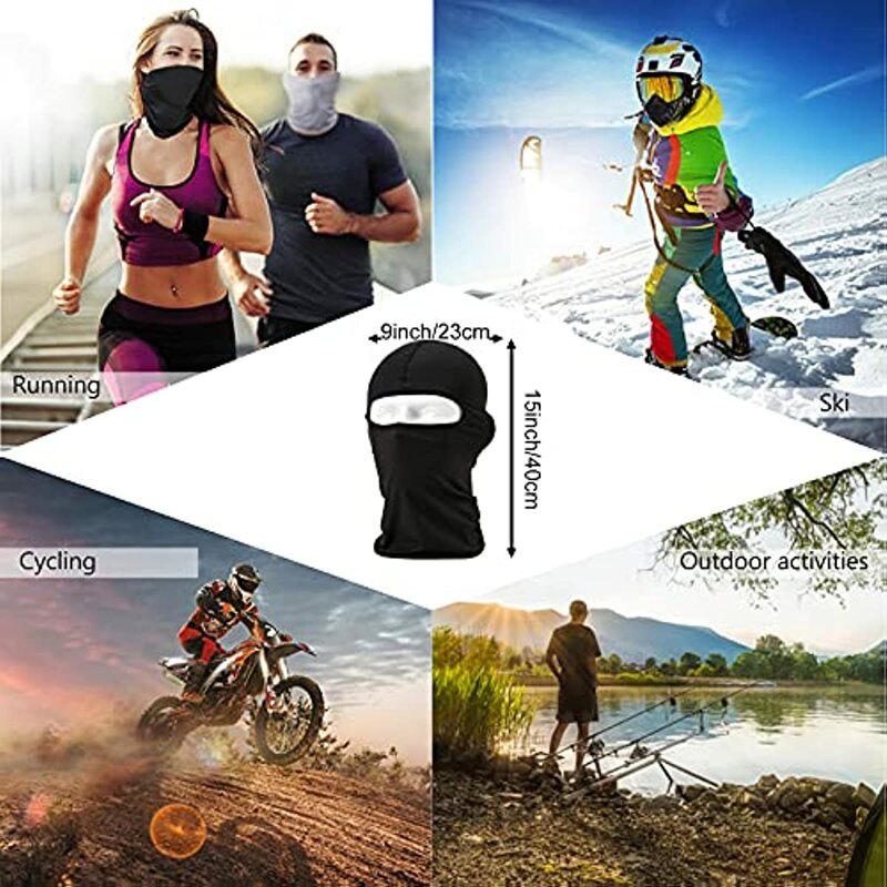 Balaclava Cycling Cap Outdoor UV Protection Caps Ski Masks Breathable Bicycle Hat Men Women Sports and Leisure Motorcycle Hood