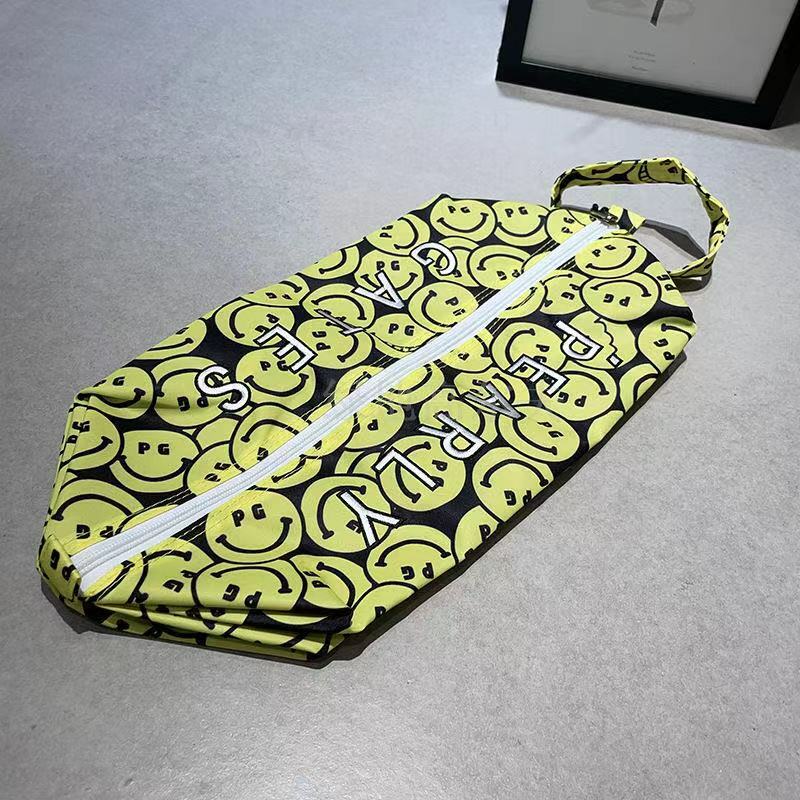 New PG Golf Clutch Bag  Storage Bag Foldable Golf Shoe Bag Small Clothes Bag Handbag Shoe Bag