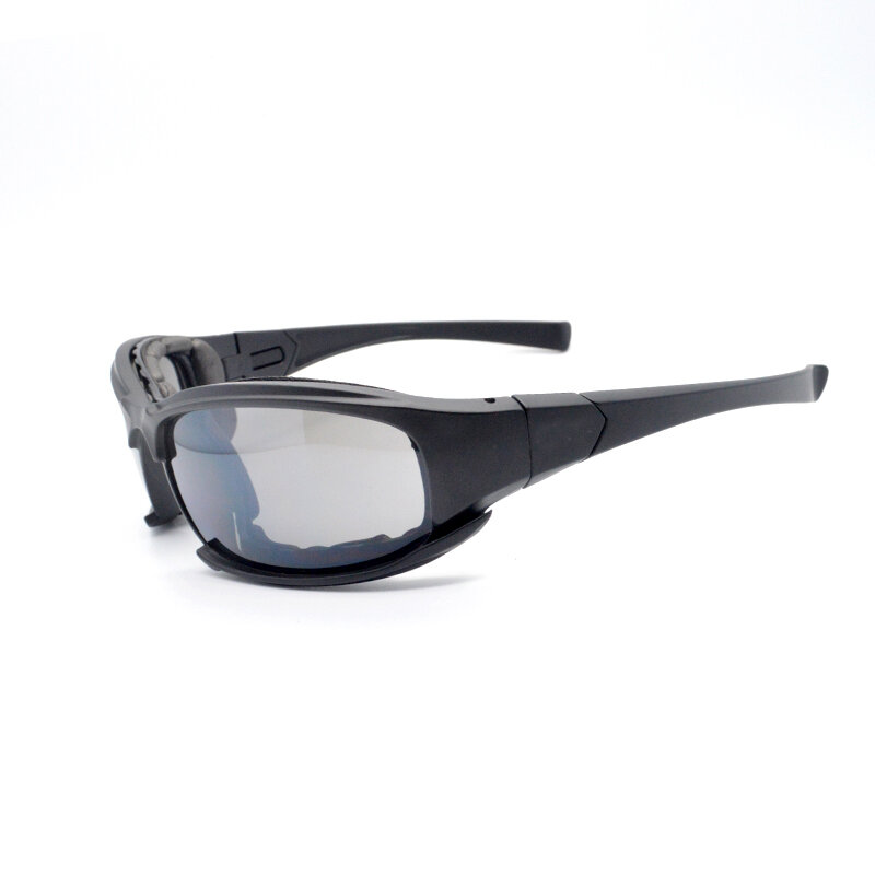X7 óculos de sol polarizado militar c5 airsoft tático googles airsoftsports óculos de tiro da motocicleta ciclismo