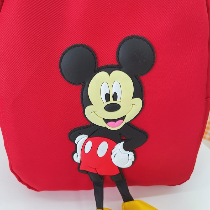 Disney 2023 novo mickey crianças mochila dos desenhos animados bonito padrão saco de escola meninos meninas grande capacidade alta qualidade mochila