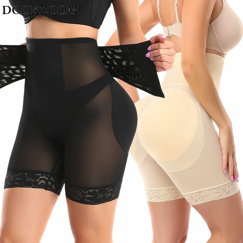 Shaper Voor Vrouwen Controle Panties Met Extra Grote Pads Butt Shapewear Tummy Dubbele Compressie Taille Trainer Body Shapers
