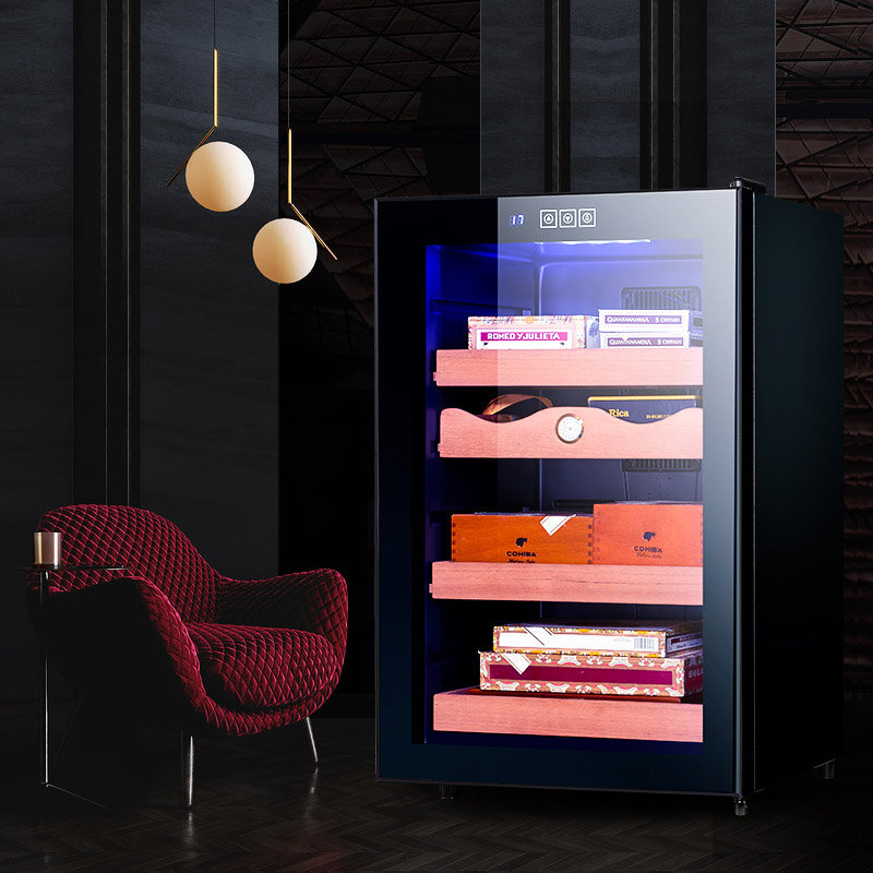 electric cigar humidor cabinet 200-500 r cooler cases cabinet refrigerator cigars cabinet fridge cigar box