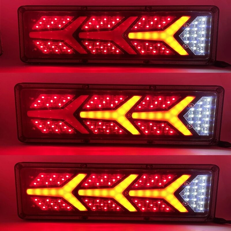 1 szt. 21W ostrzegawcze LED lampy przyczepy 24V wodoodporna lampa przeciwmgielna prowadnica Y tylna lampa napełniająca do samochodów ciężarowych przyczepa kempingowa uniwersalna