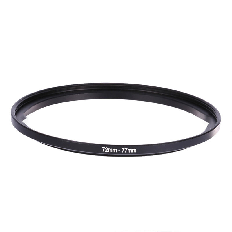 Stop aluminium 72-77mm metalowy pierścień redukcyjny pierścień Adapter obiektywu od 72 do 77mm filtr nici akcesoria fotograficzne