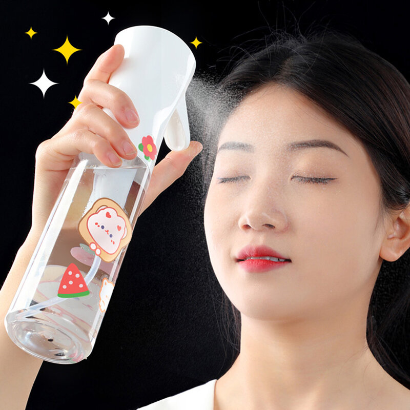 Flacone Spray vuoto continuo Mister nebbia Ultra Fine per lo Styling dei capelli piante saloni di pulizia profumi per il viso e flacone per la cura della pelle