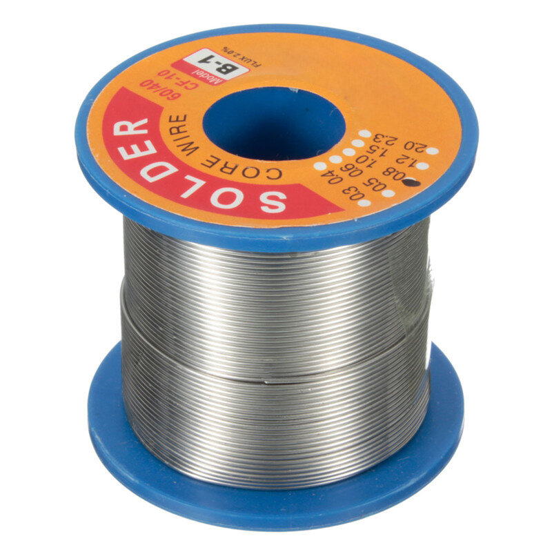 250g 0.5mm 0.6mm 0.8mm 1.0mm 2.0mm 60/40 Tin Lead Rosin Core Solder Wire for Electrical repair, IC repair