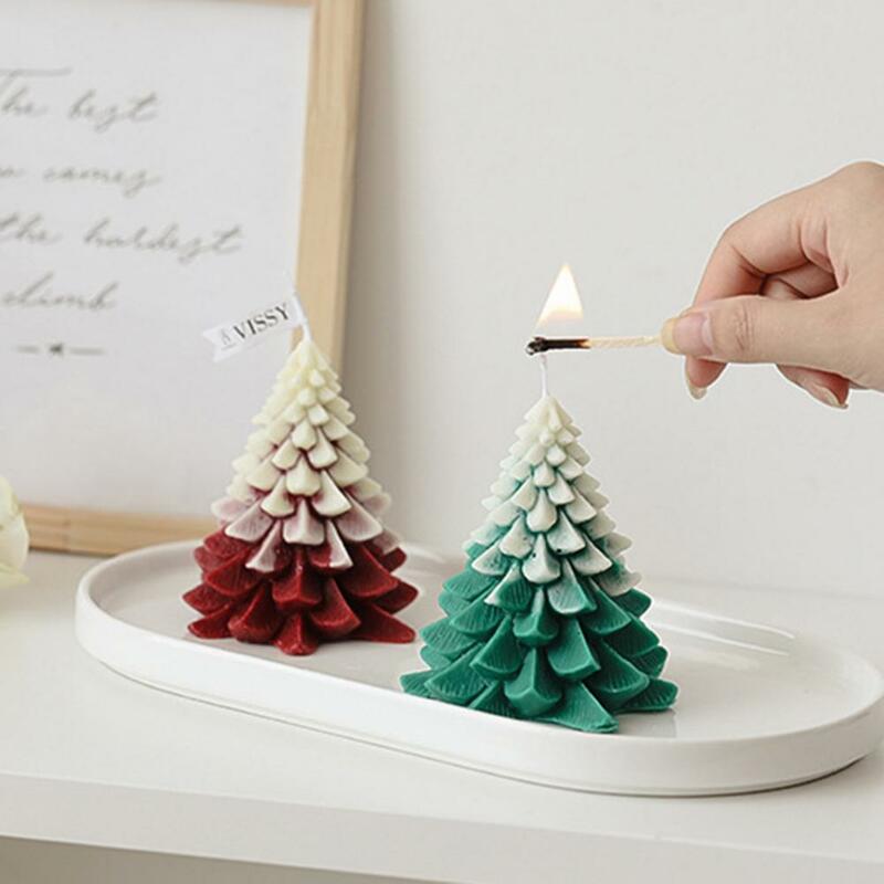 شجرة عيد الميلاد الروائح Ins عيد الميلاد الروائح لافتة للنظر عيد الميلاد ضوء شمعة المرافق هدية الدعائم احتفالية