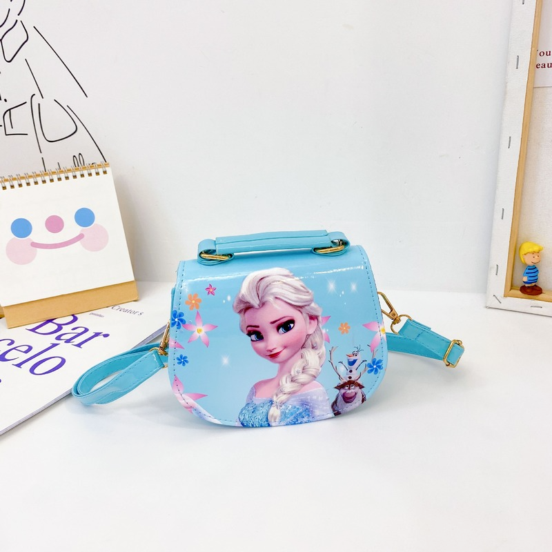 Новинка 2022, оригинальные женские сумки на плечо Disney, мультяшная принцесса «Холодное сердце 2», Эльза, Анна, модная сумка для маленьких девоче...
