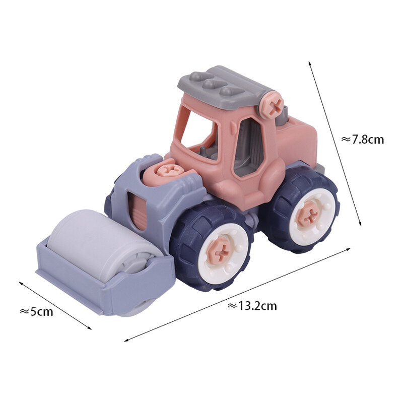 Kinder Demontage Engineering Fahrzeug DIY Mutter Montage Ausgrabung Fahrzeug Montage Pädagogisches Kindergarten Geschenk Spielzeug