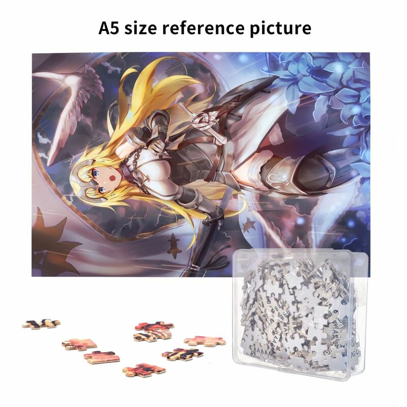 Anime Puzzle Fate Grand Order Poster 1000 Piece Puzzle for Adults Doujin Joan of Arc Painting Comic Merch Hentai Sexy Room Decor