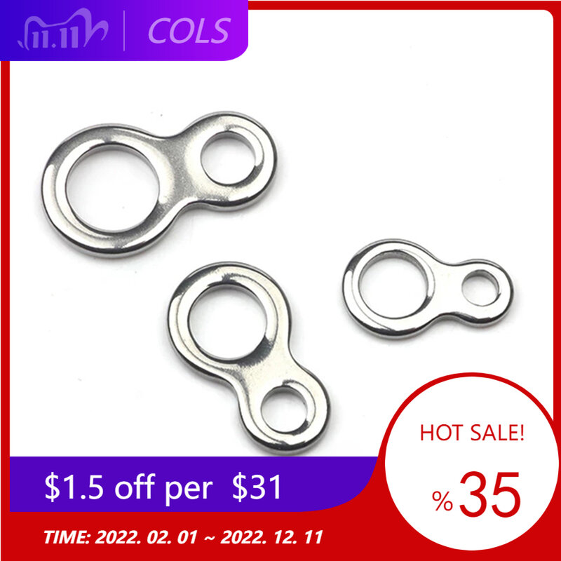 10pcs 8 Solid Ring Steel Jigging Fishing Split Snaps Assist Hook Connectors For Connecting Hooks To Saltwater Lures